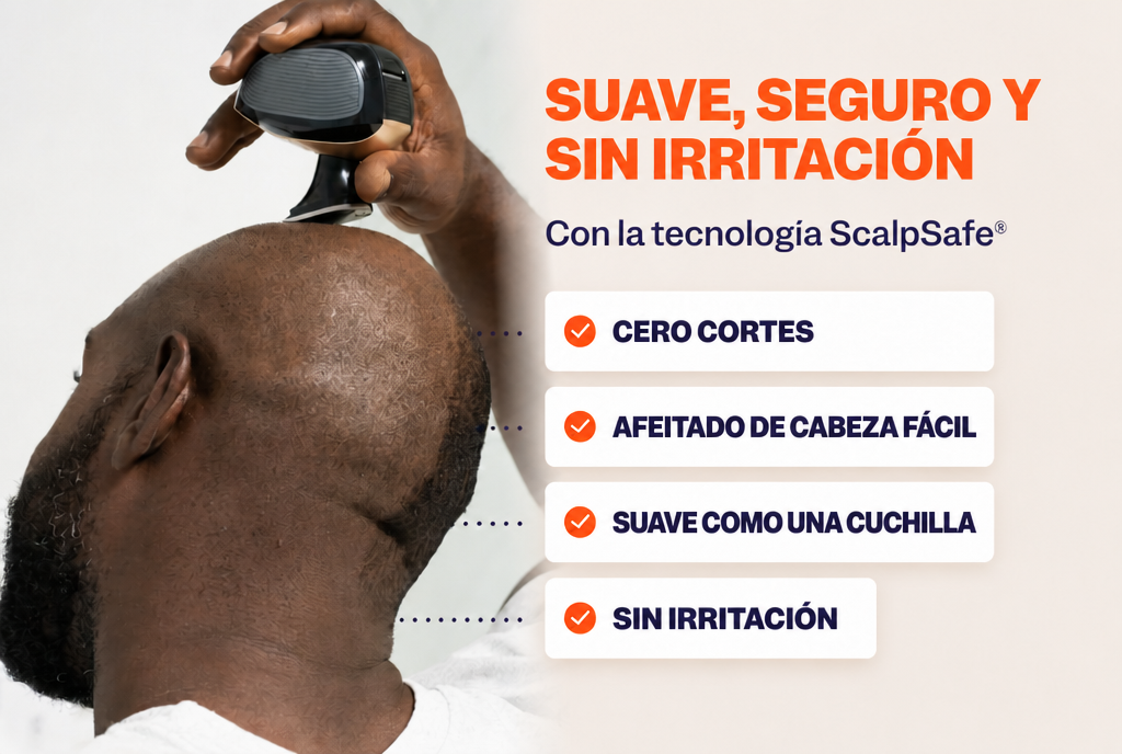 Suave, seguro y sin irritación