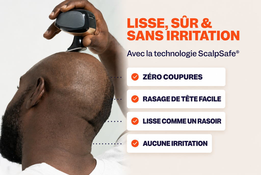 Lisse, sûr et sans irritation