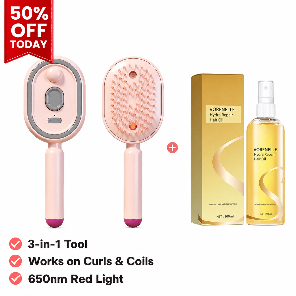 Revive by Vorenelle Pink with Hydra Repair Hair Oil - 50% off