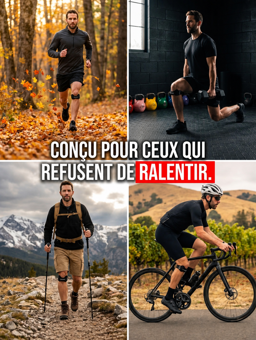 Conçu pour ceux qui refusent de ralentir