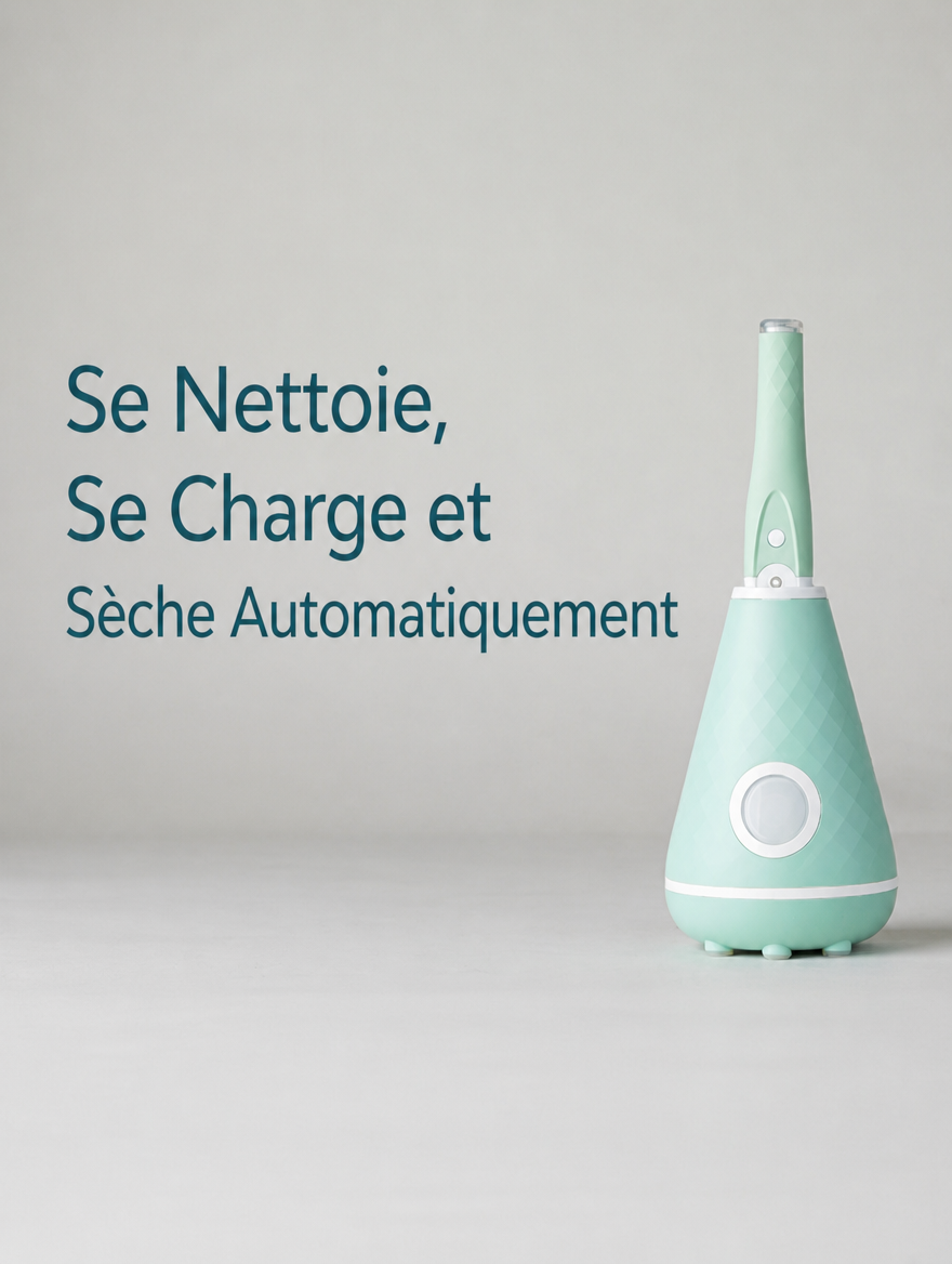 Se nettoie, se charge et sèche automatiquement