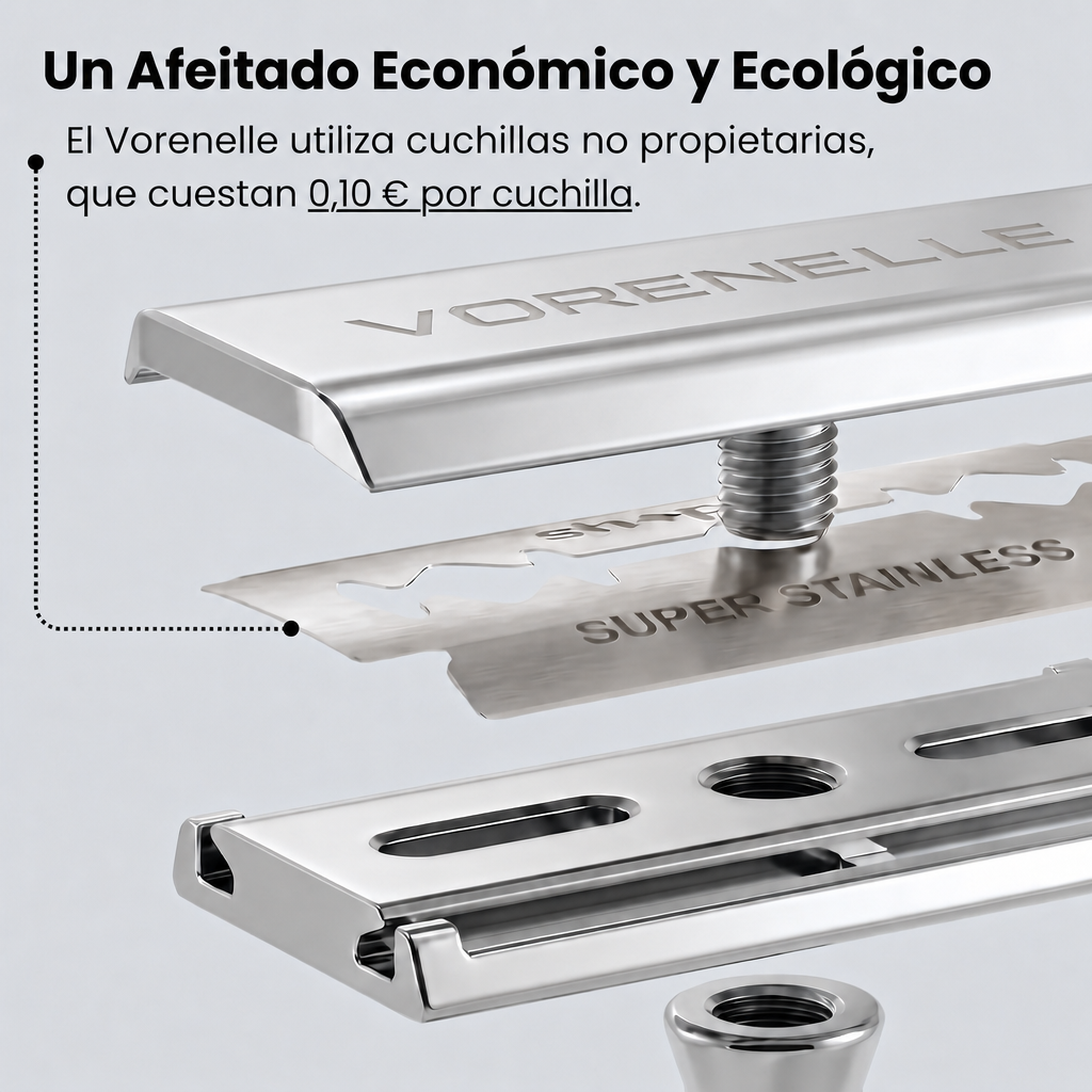 Afeitado economico y ecologico
