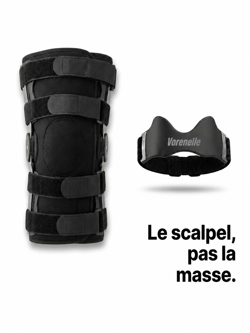 Ce n'est pas une genouillère. C'est plus petit. Exprès.